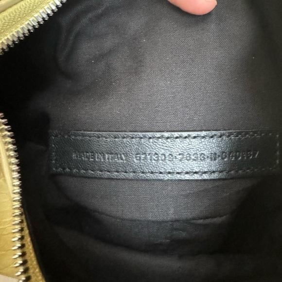 BALENCIAGA Le Cagole leather handbag Never worn, with tag light pale yellow - Picture 10 of 11